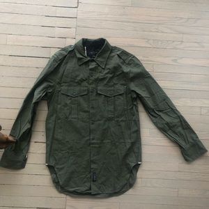 Rag and Bone Mens  army shirt
